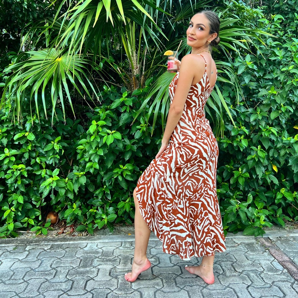 Nordstrom Brown Dress - worn once